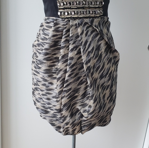 Yigal Azrouel Belted Dress in Size 0 - Picture 4 of 9